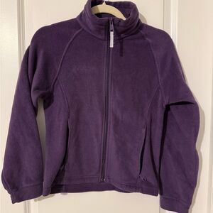 Kids Purple Fleece Jacket size 10/12